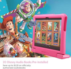 img 3 attached to 👦 Dragon Touch KidzPad Y88X 10 Kids Tablet - Disney Audio Books, 2GB RAM 32GB ROM, Quad-Core Processor, 10.1 IPS HD Display, Micro HDMI, Android 9.0 Pie, 5G WiFi, HDMI Port, Straps and Stylus