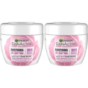 img 4 attached to 🌹 Garnier SkinActive 3-in-1 Face Moisturizer with Rose Water: 6.7 Fl Oz Twin Pack with Varying Packaging