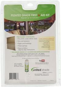 img 1 attached to 🔧 Fix Your Pleated Shades with the United Shade 650004 Repair Kit!