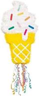 🍦 cone ice cream pinata drum - 1 piece logo