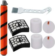 🧹 replacement kit for shark apex duoclean vacuum cleaner - bsnuo brush roll with 2 filters, compatible with az1002, az1000w, ax951, ax952 логотип