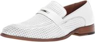 stacy adams belvan men's slip-on loafer shoes logo