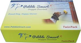 img 3 attached to Smart Doggie Doorbell by Pebble - Set of 2