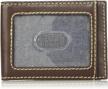 wrangler leather bifold wallet pockets logo