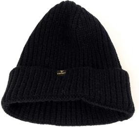 img 1 attached to Cuffed Knit Beanie Winter Women