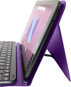 img 2 attached to 📱 Visual Land Prestige Elite 10QD 10.1 Inch HD IPS Quad Core Tablet, Android 7 OS, 16GB Storage, 1GB RAM - Purple