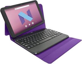 img 4 attached to 📱 Visual Land Prestige Elite 10QD 10.1 Inch HD IPS Quad Core Tablet, Android 7 OS, 16GB Storage, 1GB RAM - Purple