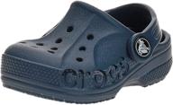 👞 crocs unisex baya women medium men's shoes: stylish mules & clogs logo