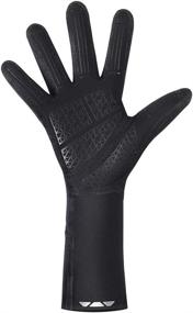 img 3 attached to Neoprene Thermal Swim Gloves for Enhanced Synergy