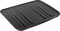 🚰 rubbermaid large black drain board: efficient water spillage management l3-1182-m6-bla logo