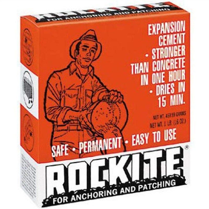 rockite expansion cement 15 min 로고