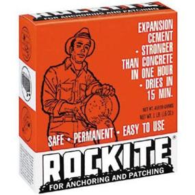 img 1 attached to ⚒️ Hartline ROCKITE-10001-1LB Fast-Curing 1 Lb Rockite Expansion Cement