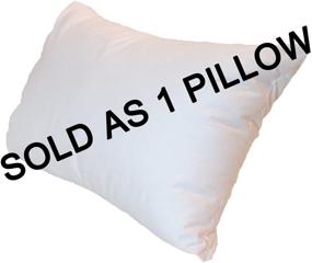 img 2 attached to 🔝 High-Quality 14x22 Inch Pillowflex Pillow Insert - Machine Washable & Made in USA