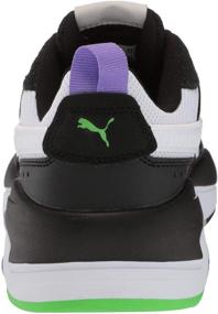 img 2 attached to 👟 PUMA Men's Fashion Sneakers - Black, White, Fluo Green Luminous Sneaker Shoes.