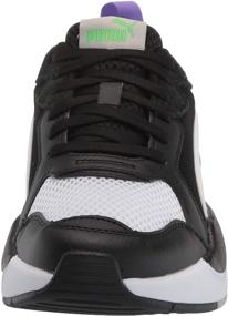 img 3 attached to 👟 PUMA Men's Fashion Sneakers - Black, White, Fluo Green Luminous Sneaker Shoes.