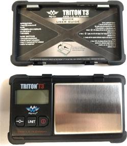 img 1 attached to Triton T3 660g x 0.1g Digital Scale with Durable Rubber Case by My Weigh