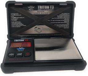 img 4 attached to Triton T3 660g x 0.1g Digital Scale with Durable Rubber Case by My Weigh