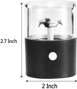 img 3 attached to 💡 USB Charging Electric Spice Grinder with Pollen Catcher, Zinc Alloy Crusher and Grinder for Enhanced Grinding