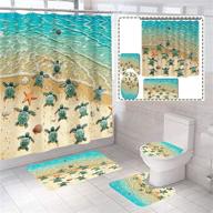 starfish non slip bathroom curtains accessories logo