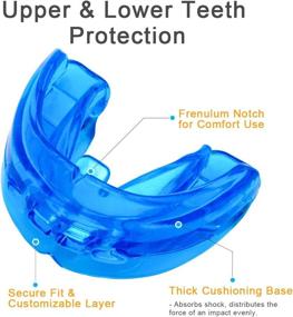 img 3 attached to Coolrunner Athletic Mouthguard Protection Transparent