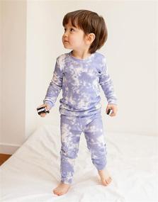img 1 attached to Comfortable Vaenait Baby Cotton Sleepwear Pajamas for Boys
