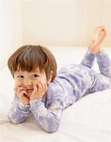 img 3 attached to Comfortable Vaenait Baby Cotton Sleepwear Pajamas for Boys