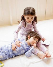 img 2 attached to Comfortable Vaenait Baby Cotton Sleepwear Pajamas for Boys