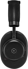 img 3 attached to 🎧 Master & Dynamic MW65 Active Noise-Cancelling Wireless Headphones - Ultimate Listening Experience with Bluetooth & Mic - Luxury Black Metal/Black Leather