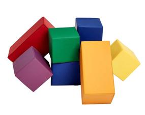 img 3 attached to 🧱 Large 7 Piece AmazonBasics Soft Building Blocks