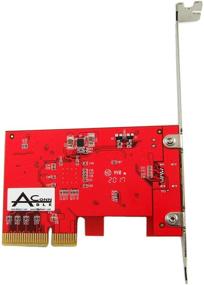 img 2 attached to 🔌 Ableconn PEX-UB159 USB 3.2 Gen 2x2 (20 Gbps) 1-Port Type-C PCIe 3.0 Card with ASMedia ASM3242 Controller - High-Speed USB 3.2 Gen2x2 PCI Express Host Adapter