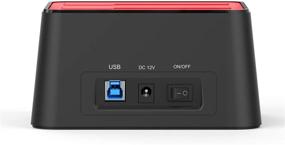 img 3 attached to Wavlink USB 3.0 to SATA Dual Bay External Hard Drive Docking Station with Offline Clone/Backup: Support 2×10TB(6Gbps) & UASP for 2.5/3.5 Inch SSD HDD SATA I/II/III