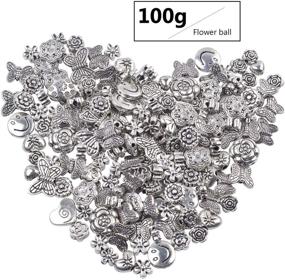 img 1 attached to BronaGrand 130 170Pcs Butterfly Findings Accessories