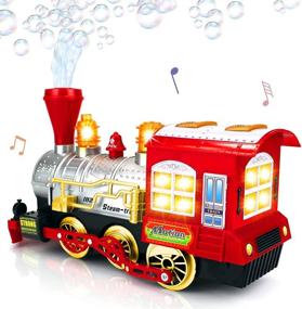 img 3 attached to 🚂 ArtCreativity Solution Plastic Locomotive: Sparking Creativity with Blowing Design