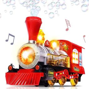 img 4 attached to 🚂 ArtCreativity Solution Plastic Locomotive: Sparking Creativity with Blowing Design