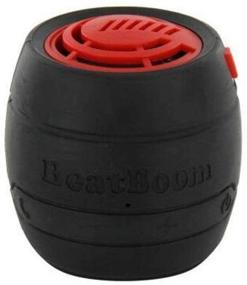 img 1 attached to 🔊 MicroNet BeatBoom Portable Wireless Speaker: Unleash Music On-the-Go in Black/Red Packaging