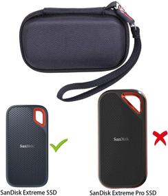 img 2 attached to XANAD Hard Travel Case: Protective 🧳 Bag for SanDisk 250GB-2TB Extreme Portable External SSDs