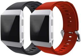 img 3 attached to Fcloud Compatible Fitbit Replacement Wristbands Wearable Technology in Accessories