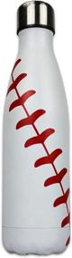 img 2 attached to Urbanifi Baseball Waterbottle Stainless Insulated Outdoor Recreation