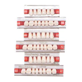 img 3 attached to 🦷 84 Pieces of A2 Halloween Horror False Teeth Denture Sets – Dental Synthetic Resin Tooth