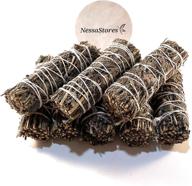 🌿 nessastores - lavender smudge incense bundle, 4" (jc-144) - pack of 8 pieces логотип