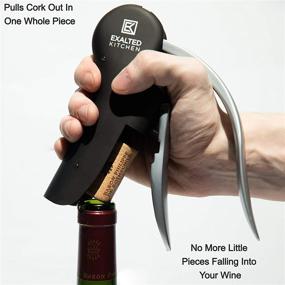 img 1 attached to 🍷 Screwpull Wine Opener Set - Effortlessly Remove Corks with Our Premium Quality Wine Openers - Easy To Use Corkscrew Opener - Includes Foil Cutter and Magnetic Gift Box - Perfect for Wine Bottles