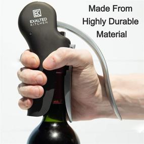 img 3 attached to 🍷 Screwpull Wine Opener Set - Effortlessly Remove Corks with Our Premium Quality Wine Openers - Easy To Use Corkscrew Opener - Includes Foil Cutter and Magnetic Gift Box - Perfect for Wine Bottles