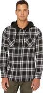 👕 stay stylish & cozy with unionbay men's classic flannel hoodie logo