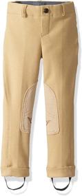 img 1 attached to 👖 Ultimate Comfort with TuffRider Kids' Cotton Pull-on Jodhpurs"