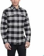 👕 medium jachs brawny flannel shirt logo