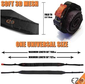 img 1 attached to 🏍️ Hands-Free Motorcycle Helmet Carrier Strap by EZ-GO - Convenient and Lightweight Motorbike Accessory for Men and Women