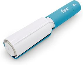 img 2 attached to 🧹 Flint, Light Blue Plus Lint Roller: Refillable, 70 Sheets, Count