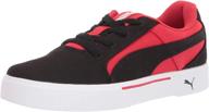 puma unisex-child c-rey sneaker: stylish footwear for kids logo