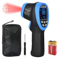 🌡️ infurider digital infrared laser thermometer: non-contact high temperature gun for industrial and automotive applications -58℉-3272℉ pyrometer 50:1 with color lcd screen & alarm setting (not for human use) logo