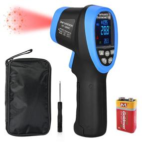 img 4 attached to 🌡️ INFURIDER Digital Infrared Laser Thermometer: Non-Contact High Temperature Gun for Industrial and Automotive Applications -58℉-3272℉ Pyrometer 50:1 with Color LCD Screen & Alarm Setting (Not for Human Use)